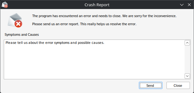 line-crash-report